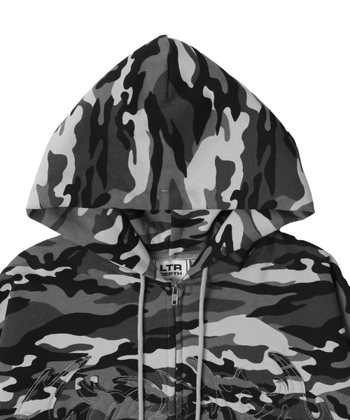 LTR DEPTH（レイターデプス）の「LTR DEPTH/カモフラグラフィックZIPパーカー（パーカー・メンズ・その他1/その他2・MEDIUM/LARGE）」の4枚目の写真
