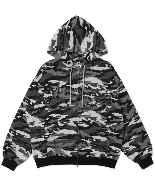 LTR DEPTH（レイターデプス）の「LTR DEPTH/カモフラグラフィックZIPパーカー（パーカー・メンズ・その他1/その他2・MEDIUM/LARGE）」の10枚目の写真