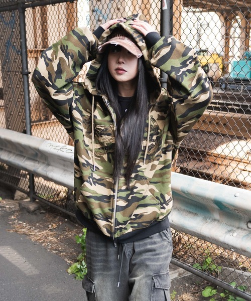 LTR DEPTH（レイターデプス）の「LTR DEPTH/カモフラグラフィックZIPパーカー（パーカー・メンズ・その他1/その他2・MEDIUM/LARGE）」の20枚目の写真