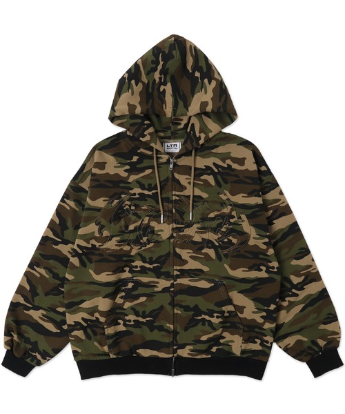 LTR DEPTH（レイターデプス）の「LTR DEPTH/カモフラグラフィックZIPパーカー（パーカー・メンズ・その他1/その他2・MEDIUM/LARGE）」の11枚目の写真