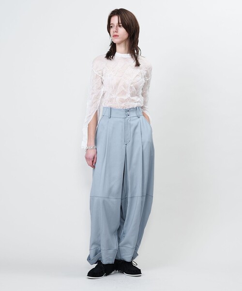 セール】＜ASTRAET＞スソタブ バレル ワイドパンツ（カーゴ