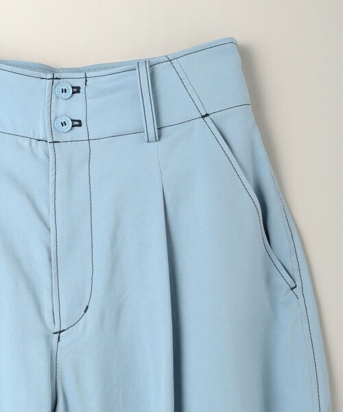 ASTRAET（アストラット）の「＜ASTRAET＞スソタブ バレル ワイドパンツ（カーゴパンツ・レディース・ライトブルー/ダークグレー・0/2/1）」の9枚目の写真