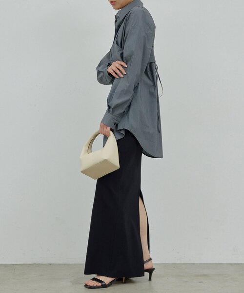 GALLARDAGALANTE（ガリャルダガランテ）の「レイヤードシャツ（シャツ/ブラウス・レディース・ブラック系その他2/サックスブルー・FREE）」の18枚目の写真