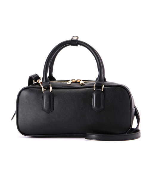 EDIT COLOGNE（エディットコロン）の「VELETTO スクエアミニボストンバッグ（ボストンバッグ・レディース・ホワイト系その他/ブラック・ﾌﾘ-）」の3枚目の写真