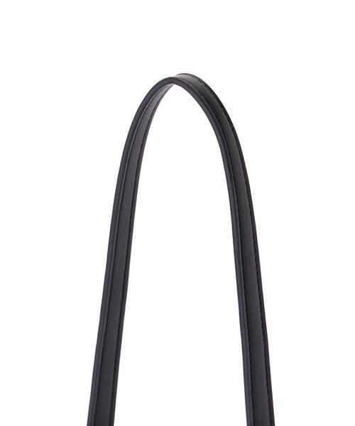 EDIT COLOGNE（エディットコロン）の「VELETTO スクエアミニボストンバッグ（ボストンバッグ・レディース・ホワイト系その他/ブラック・ﾌﾘ-）」の4枚目の写真