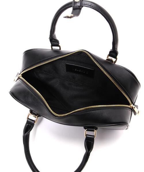 EDIT COLOGNE（エディットコロン）の「VELETTO スクエアミニボストンバッグ（ボストンバッグ・レディース・ホワイト系その他/ブラック・ﾌﾘ-）」の9枚目の写真