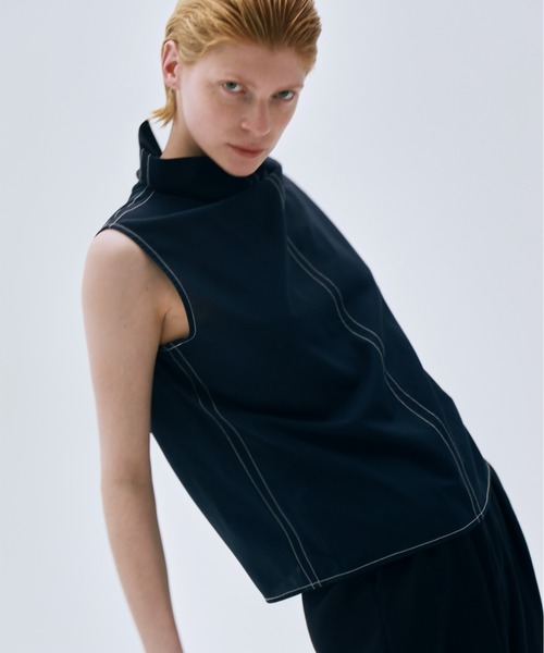 ブラウス シャツ DRAPE STITCH SHIRTS/ドレープステッチシャツ レディース セール】DRAPE STITCH SHIRTS/ドレープステッチシャツ（シャツ