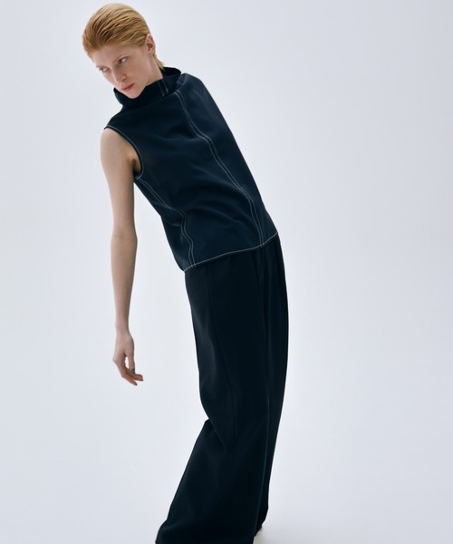 ブラウス シャツ DRAPE STITCH SHIRTS/ドレープステッチシャツ レディース セール】DRAPE STITCH SHIRTS/ドレープステッチシャツ（シャツ