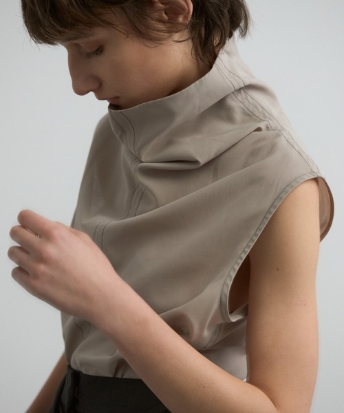 ブラウス シャツ DRAPE STITCH SHIRTS/ドレープステッチシャツ レディース セール】DRAPE STITCH SHIRTS/ドレープステッチシャツ（シャツ