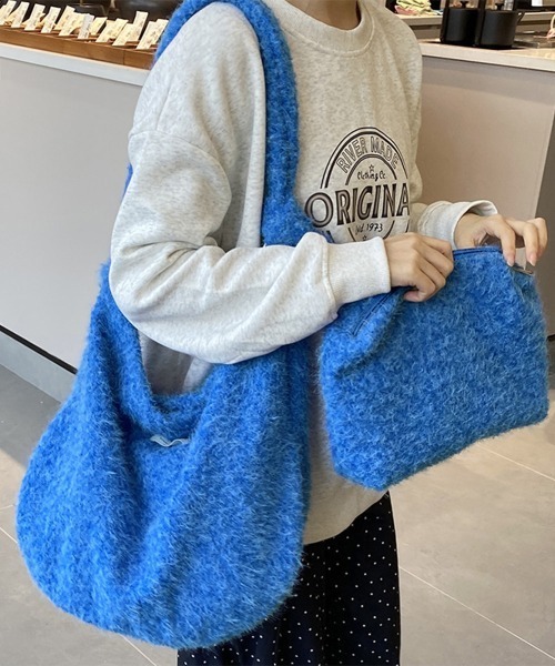 Miniministore(ミニミニストア)の「斜めがけバッグ レディース ポーチ付き(ショルダーバッグ・レディース・ブルー/レッド/マスタード・FREE)」の2枚目の写真
