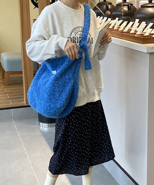 Miniministore(ミニミニストア)の「斜めがけバッグ レディース ポーチ付き(ショルダーバッグ・レディース・ブルー/レッド/マスタード・FREE)」の5枚目の写真