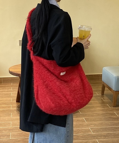 Miniministore(ミニミニストア)の「斜めがけバッグ レディース ポーチ付き(ショルダーバッグ・レディース・ブルー/レッド/マスタード・FREE)」の10枚目の写真