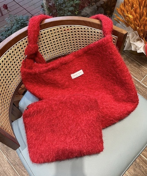 Miniministore(ミニミニストア)の「斜めがけバッグ レディース ポーチ付き(ショルダーバッグ・レディース・ブルー/レッド/マスタード・FREE)」の12枚目の写真