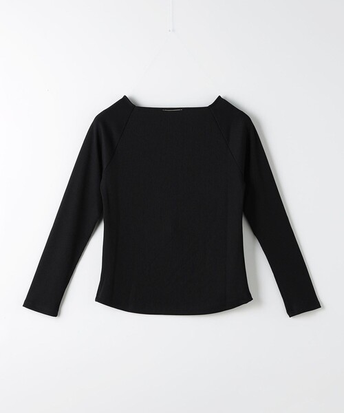 green label relaxing（グリーンレーベルリラクシング）の「ニットライク スクエアネック プルオーバー カットソー（Tシャツ/カットソー・レディース・ブラック/オフホワイト/コバルトブルー/その他1・FREE）」の17枚目の写真