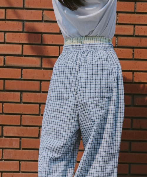 おやすみと行ってきますのパジャマパンツ（その他パンツ