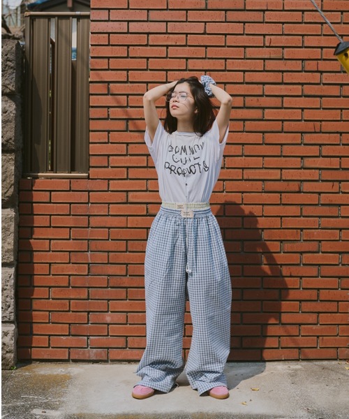 common gull products パジャマパンツ common gull products. パンツ お休みと行ってきますのパジャマ