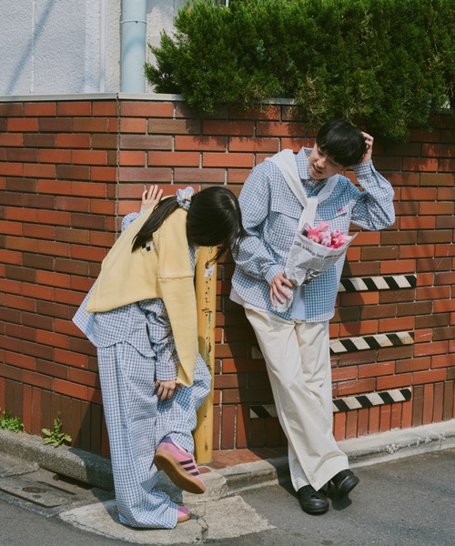 おやすみと行ってきますのパジャマパンツ common gull products. パンツ お休みと行ってきますのパジャマ