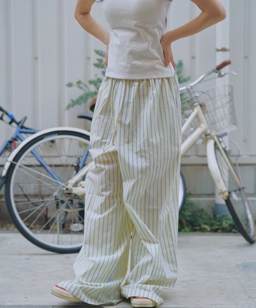 おやすみと行ってきますのパジャマパンツ（その他パンツ