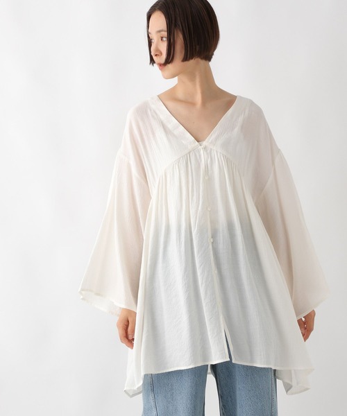 【完売品】2WAY チュニックワンピース 2wayチュニックワンピース / 2Way Collar Tunic One-Piece |