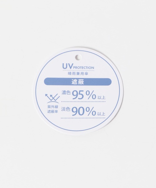 SMELLY（スメリー）の「because　ギンガムチェックバンブー長傘（長傘・レディース・グレー系その他/ブルー系その他・FREE）」の22枚目の写真