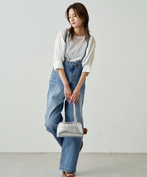 【イエロー】【Loungedress】シアーパフブラウス LOUNGEDRESS（ラウンジドレス）の「シアーパフブラウス（シャツ