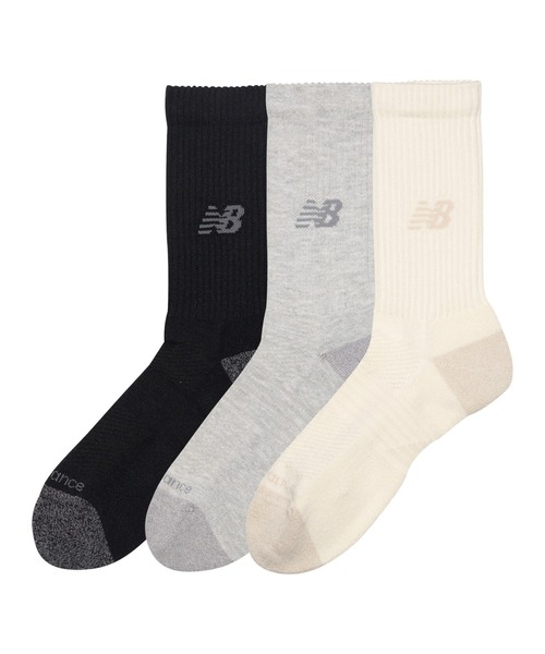 NEW BALANCE（ニューバランス）の「Active クッション クルー ソックス 3P（ソックス/靴下・メンズ・その他/その他2/ホワイト/その他1・LARGE/SMALL/MEDIUM）」の11枚目の写真