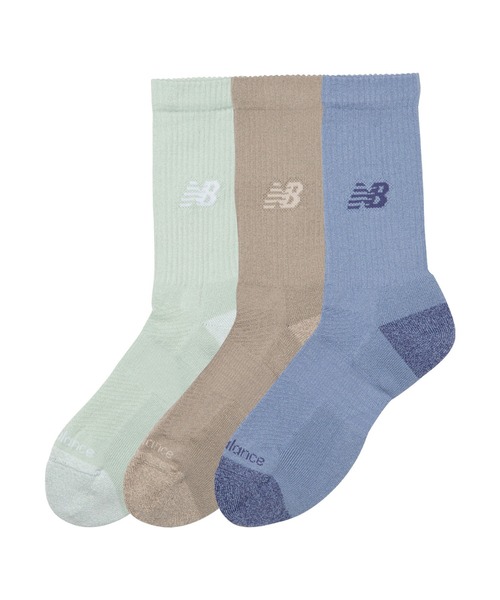 NEW BALANCE（ニューバランス）の「Active クッション クルー ソックス 3P（ソックス/靴下・メンズ・その他/その他2/ホワイト/その他1・LARGE/SMALL/MEDIUM）」の14枚目の写真
