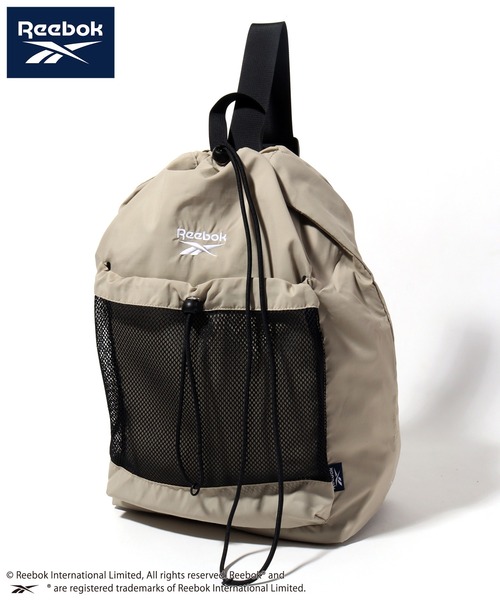 Reebok(リーボック)の「【Reebok/リーボック】ドローストリング ワンショルダーバッグ(ショルダーバッグ・メンズ・ブラック/ベージュ/シルバー・FREE)」の11枚目の写真