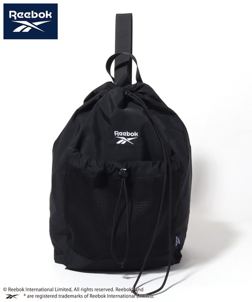 Reebok(リーボック)の「【Reebok/リーボック】ドローストリング ワンショルダーバッグ(ショルダーバッグ・メンズ・ブラック/ベージュ/シルバー・FREE)」の5枚目の写真