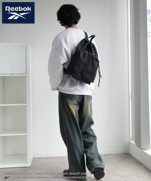 セール】【Reebok/リーボック】ドローストリング ワンショルダー