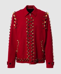 TAKAHIROMIYASHITATheSoloIst.(^Jq~V^U\CXg)zip up brit jacket.(gold  buttons)(̑AE^[)