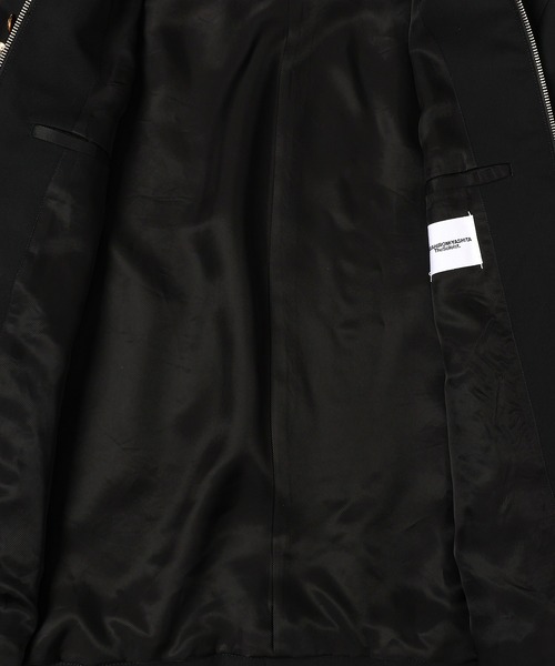 TAKAHIROMIYASHITATheSoloIst.(タカヒロミヤシタザソロイスト)の「zip up brit jacket.(gold buttons)(その他アウター・メンズ・ブラック/レッド・46)」の10枚目の写真