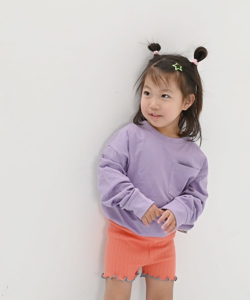 Life Support Products（ライフサポートプロダクツ）の「ムジリブペチパンツ（その他パンツ・キッズ・オフホワイト/グレー/ライトピンク/ピンク/ブラウン/ミント/ラベンダー/オレンジ/ベージュ/チャコール・80/90/100/110/120）」の10枚目の写真