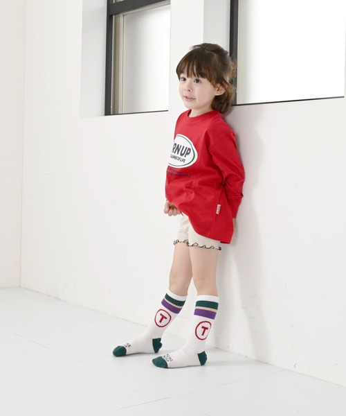 Life Support Products（ライフサポートプロダクツ）の「ムジリブペチパンツ（その他パンツ・キッズ・オフホワイト/グレー/ライトピンク/ピンク/ブラウン/ミント/ラベンダー/オレンジ/ベージュ/チャコール・80/90/100/110/120）」の14枚目の写真