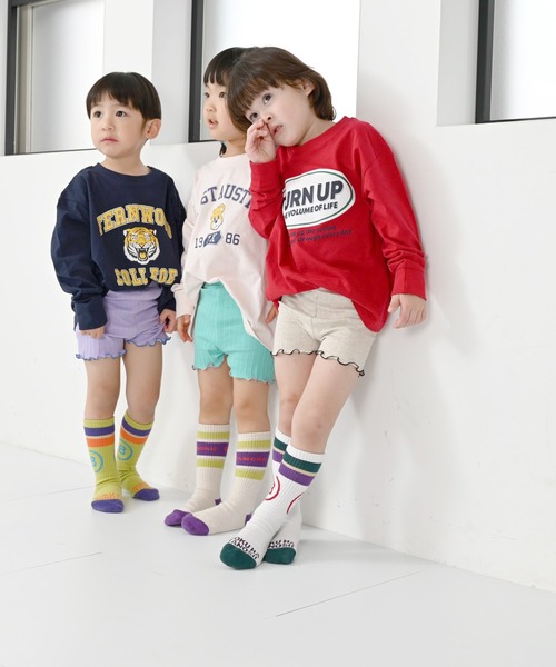 Life Support Products（ライフサポートプロダクツ）の「ムジリブペチパンツ（その他パンツ・キッズ・オフホワイト/グレー/ライトピンク/ピンク/ブラウン/ミント/ラベンダー/オレンジ/ベージュ/チャコール・80/90/100/110/120）」の16枚目の写真