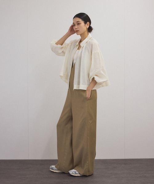 SALON adam et ropé リネン　サマージャケット SALON adam et ropé リネン サマージャケット SALON adam et