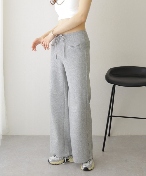 LAULEN（ローレン）の「high waist string pants（スラックス