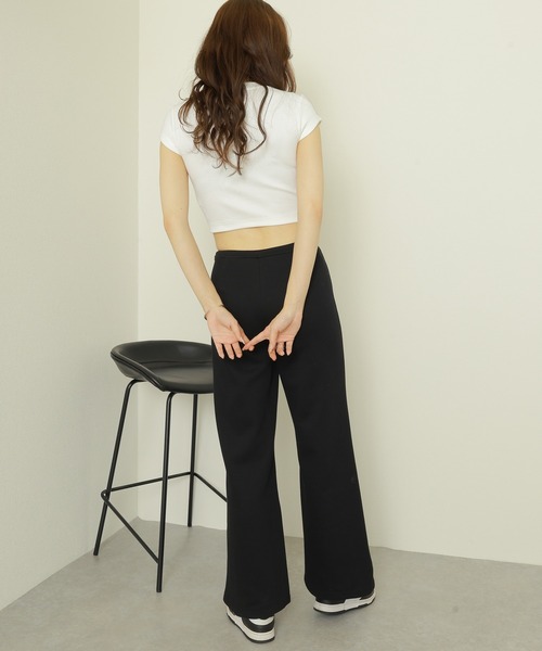 パンツ louren geometric jacquard widepants – louren store