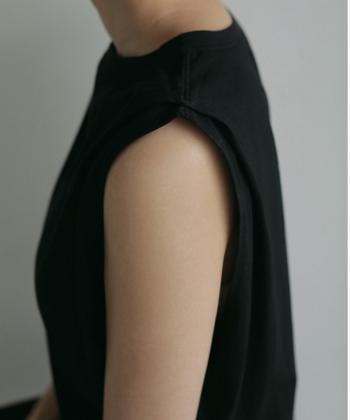 【anuke】Sleeveless Tuck Onepiece　38 anuke ANUKE アンヌーク Sleeveless Tuck Onepiece 即日発送