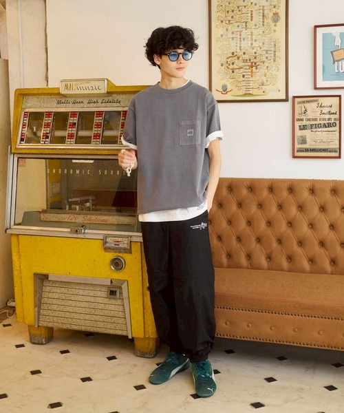 kaoyorinakami 2way ナイロンパンツ ベージュ kaoyorinakami パンツ 2way nylon pants / 2ウェイナイロン