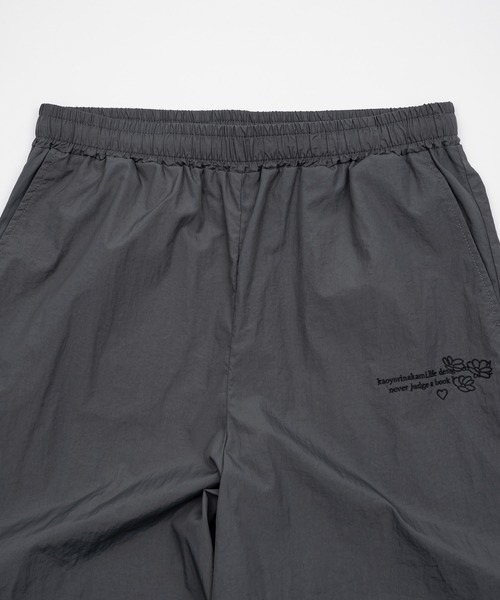 2way letter nylon pants / 2ウェイレターナイロンパンツ