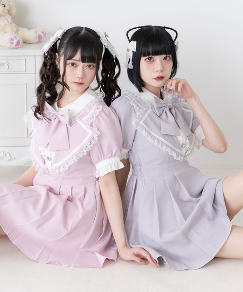ディアマイラブピンクワンピース DearMyLoveRoseのワンピース｜かわいいレディースファッション