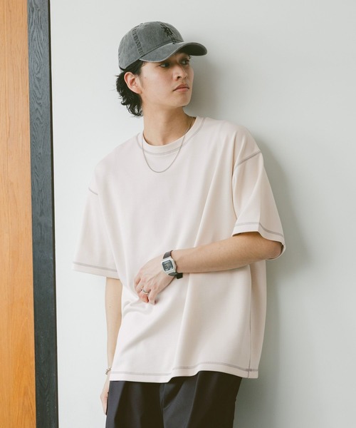 RAGEBLUE（レイジブルー）の「カラーステッチ/ポンチTシャツ（Tシャツ/カットソー・メンズ・ホワイト系その他4/ブラック/ホワイト/グリーン・MEDIUM/LARGE）」の9枚目の写真