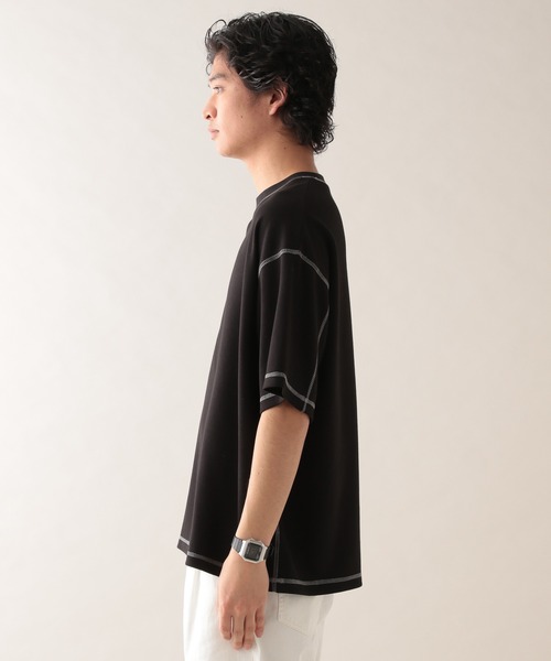 RAGEBLUE（レイジブルー）の「カラーステッチ/ポンチTシャツ（Tシャツ/カットソー・メンズ・ホワイト系その他4/ブラック/ホワイト/グリーン・MEDIUM/LARGE）」の22枚目の写真