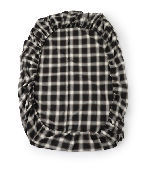 OMBRE CHECK BOX SHEET D ボックスシーツ ダブル（インテリア雑貨