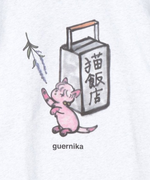 ROYAL FLASH（ロイヤルフラッシュ）の「【guernika×らんま1/2】らんま1/2 Print Sweat / シャンプー(猫)（スウェット・メンズ・グレー・L/2XL/M/XL）」の2枚目の写真