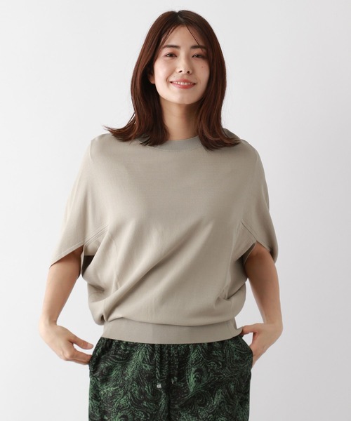 FOUND GOOD（ファウンドグッド）の「COOLニット/ドルマンPO（ニット/セーター・レディース・グレー系8/ブルー系5/アイボリー/ブラック/イエロー系5・L/M/S）」の15枚目の写真