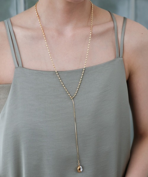 select MOCA（セレクトモカ）の「淡水パールメタルコーティングネックレス（ネックレス・レディース・シルバー/ゴールド・FREE）」の6枚目の写真