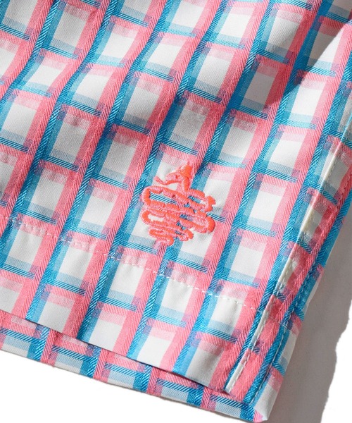 ALDIES(アールディーズ)の「Check Short Pants / チェックショートパンツ(その他パンツ・メンズ・オリーブ/ピンク/バーガンディー・MEDIUM/SMALL/LARGE/X-LARGE)」の14枚目の写真