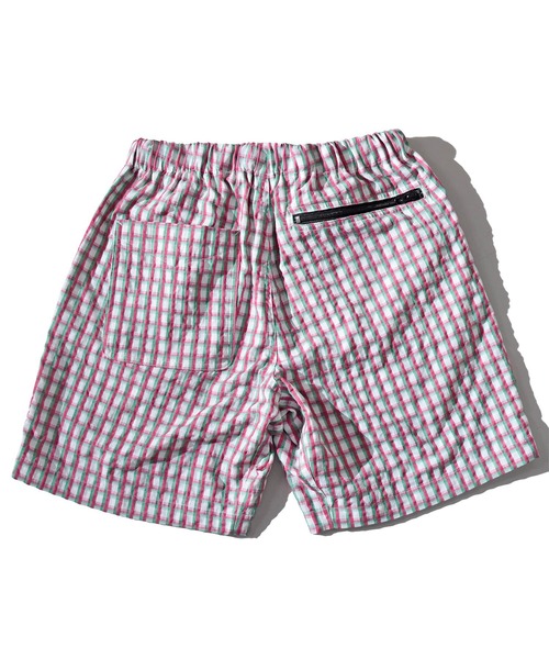ALDIES(アールディーズ)の「Check Short Pants / チェックショートパンツ(その他パンツ・メンズ・オリーブ/ピンク/バーガンディー・MEDIUM/SMALL/LARGE/X-LARGE)」の16枚目の写真